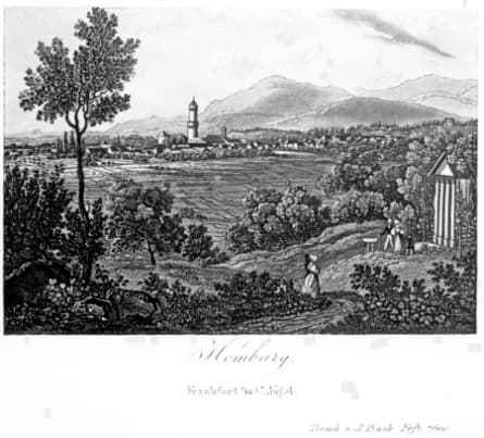 Blick auf Homburg