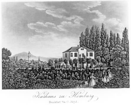 Kurhaus an den Brunnen