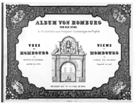 Einband Homburg-Album von Jügel