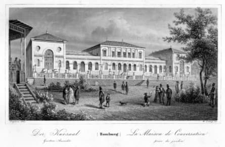 Das Kurhaus nach der Erweiterung