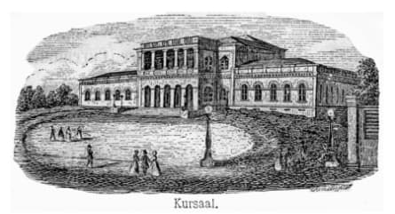 Das Kurhaus im Reiseführer
