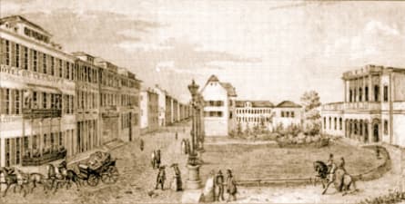 Louisenstraße mit Kurhaus
